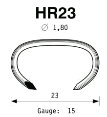 Łącznik do sprężyn typ C-Ring